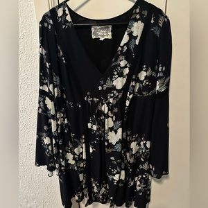 Johnny Was size large mini dress/tunic